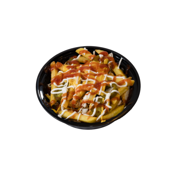 Fiery Chicken Cheese Fries