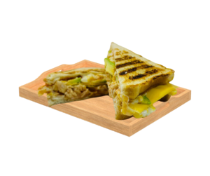 Chicken Grilled, egg and avocado sandwich